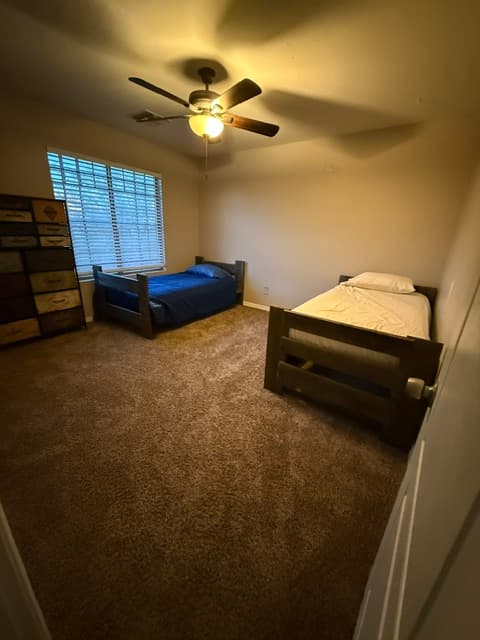 A resident bedroom at Marin House